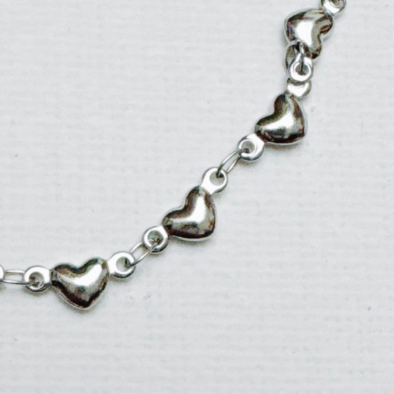 Silver Heart Bracelet