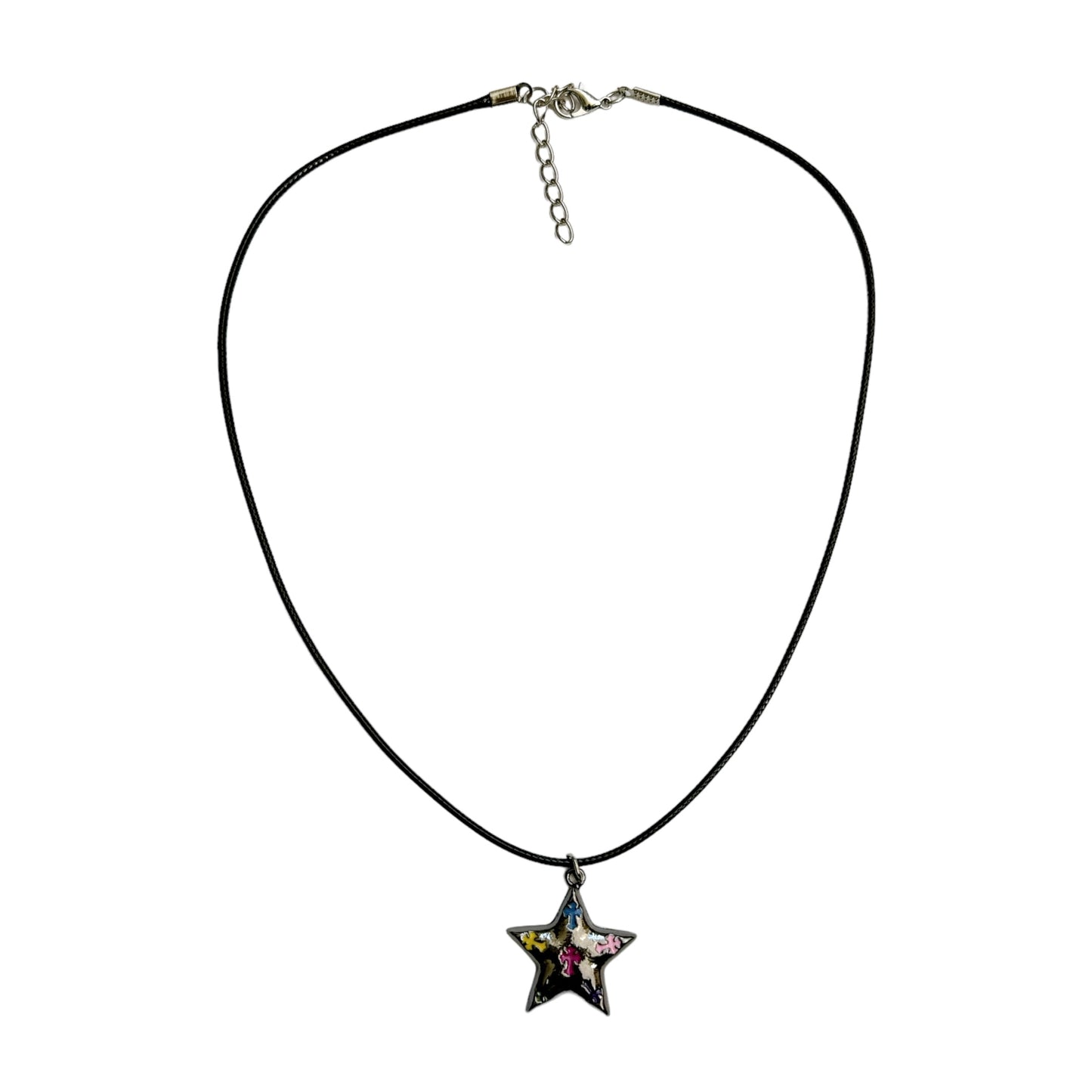 Star Cross Cord Necklace