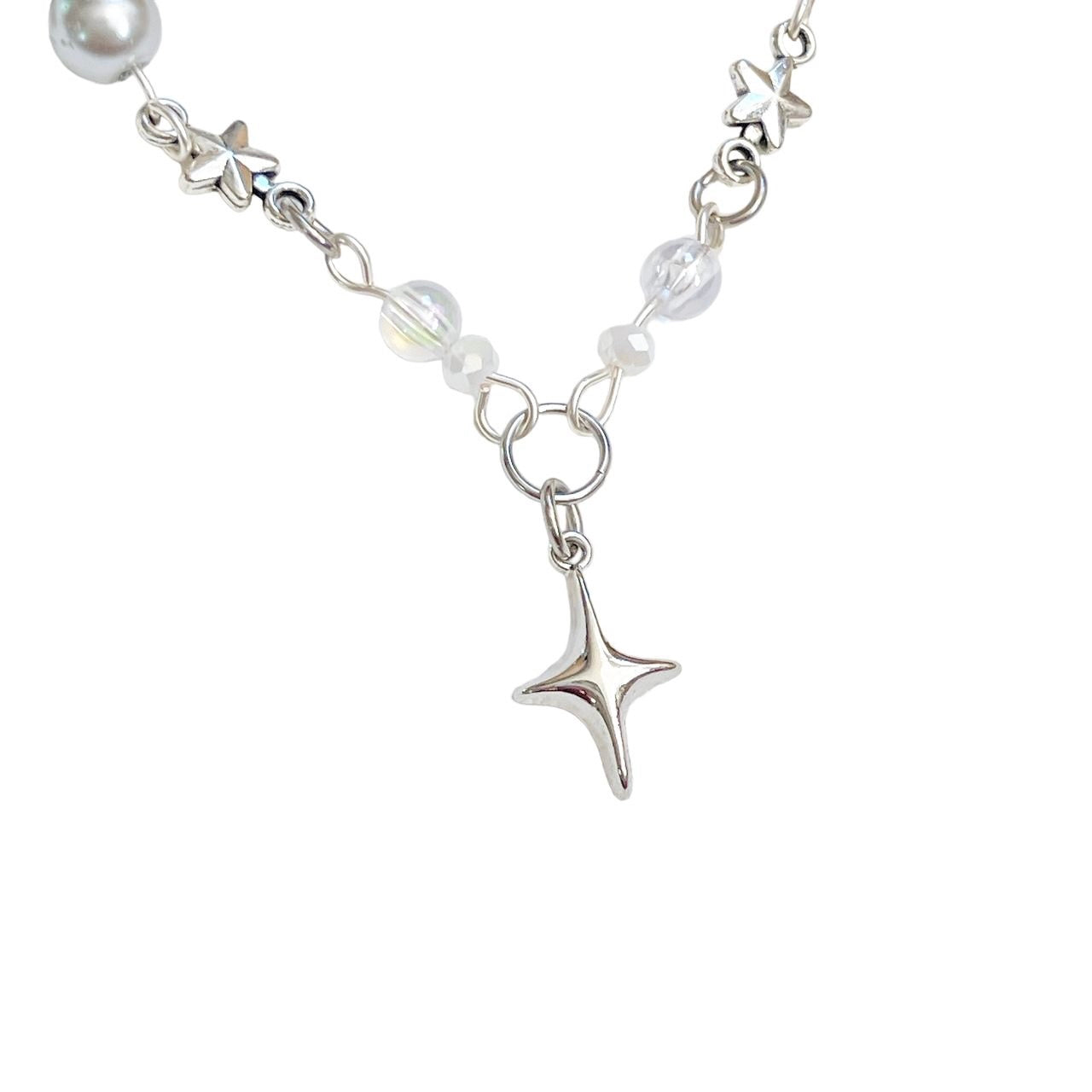 Sparkle Star Beaded Necklace