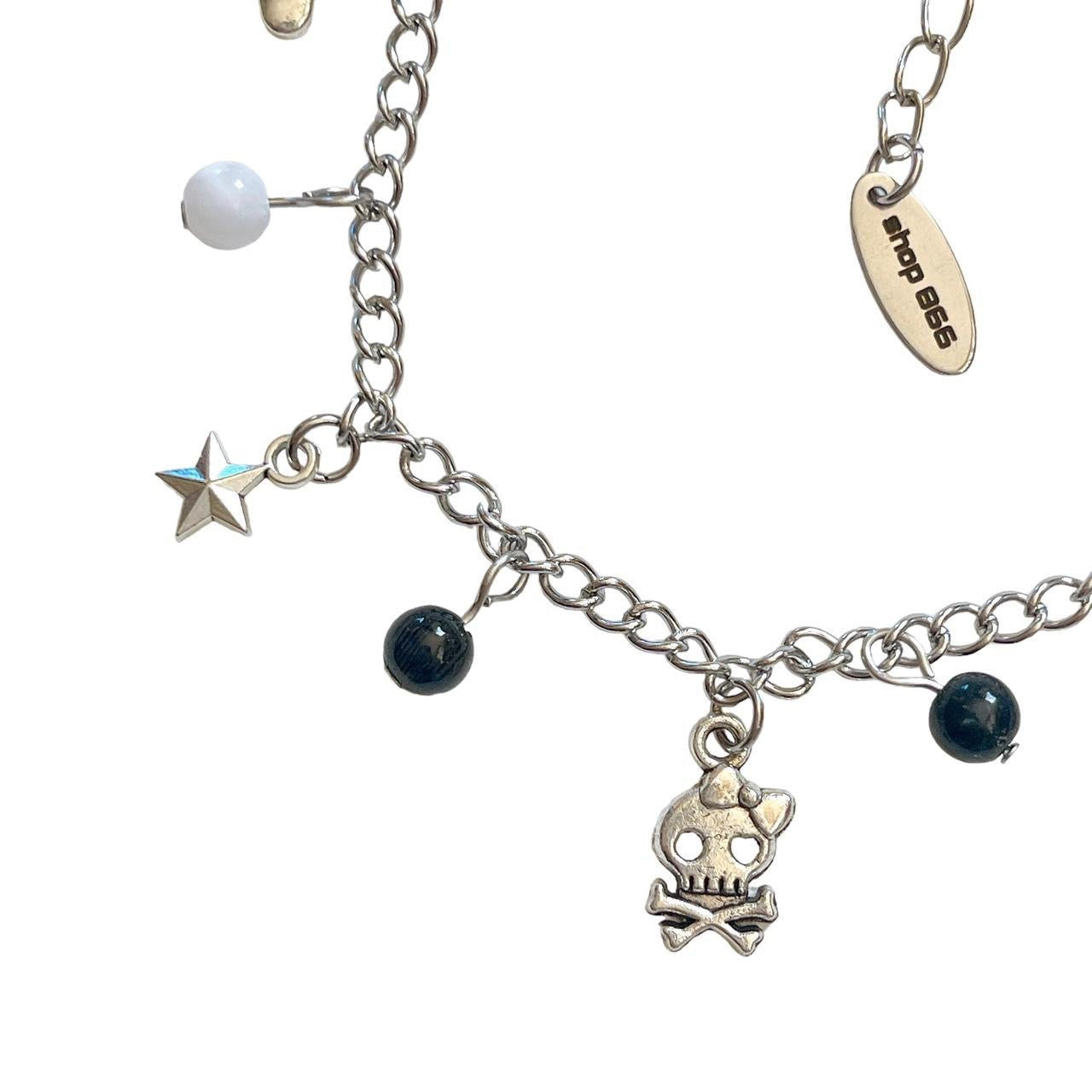 Skull Charm Bracelet