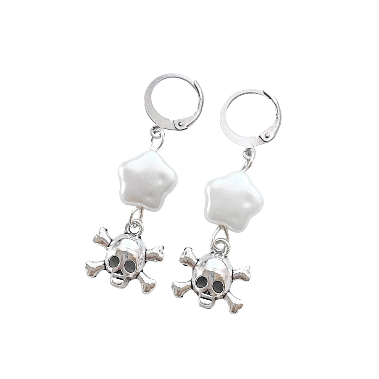 Star Skull Earrings