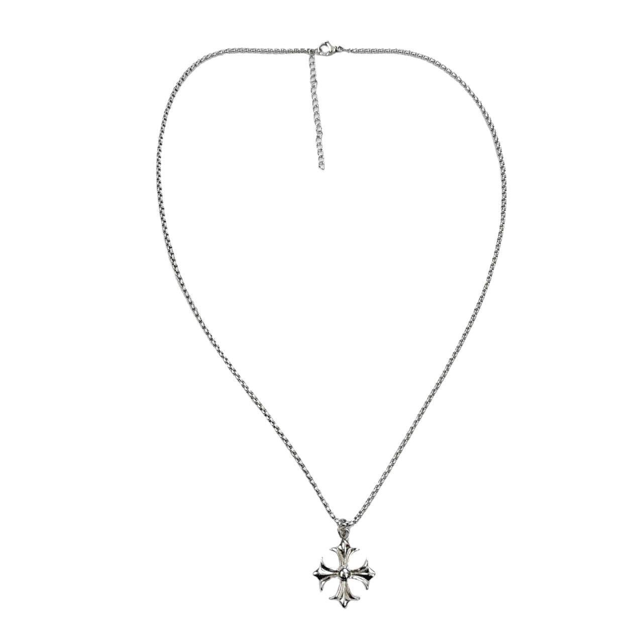 Grunge Cross Necklace