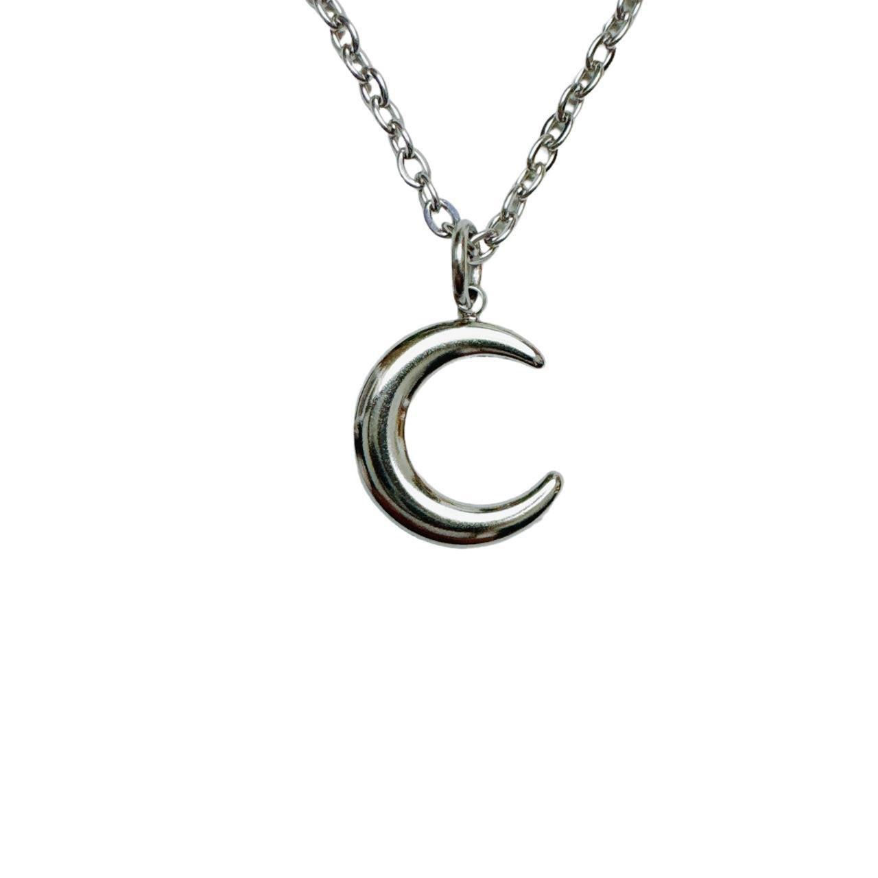 Silver Moon Necklace