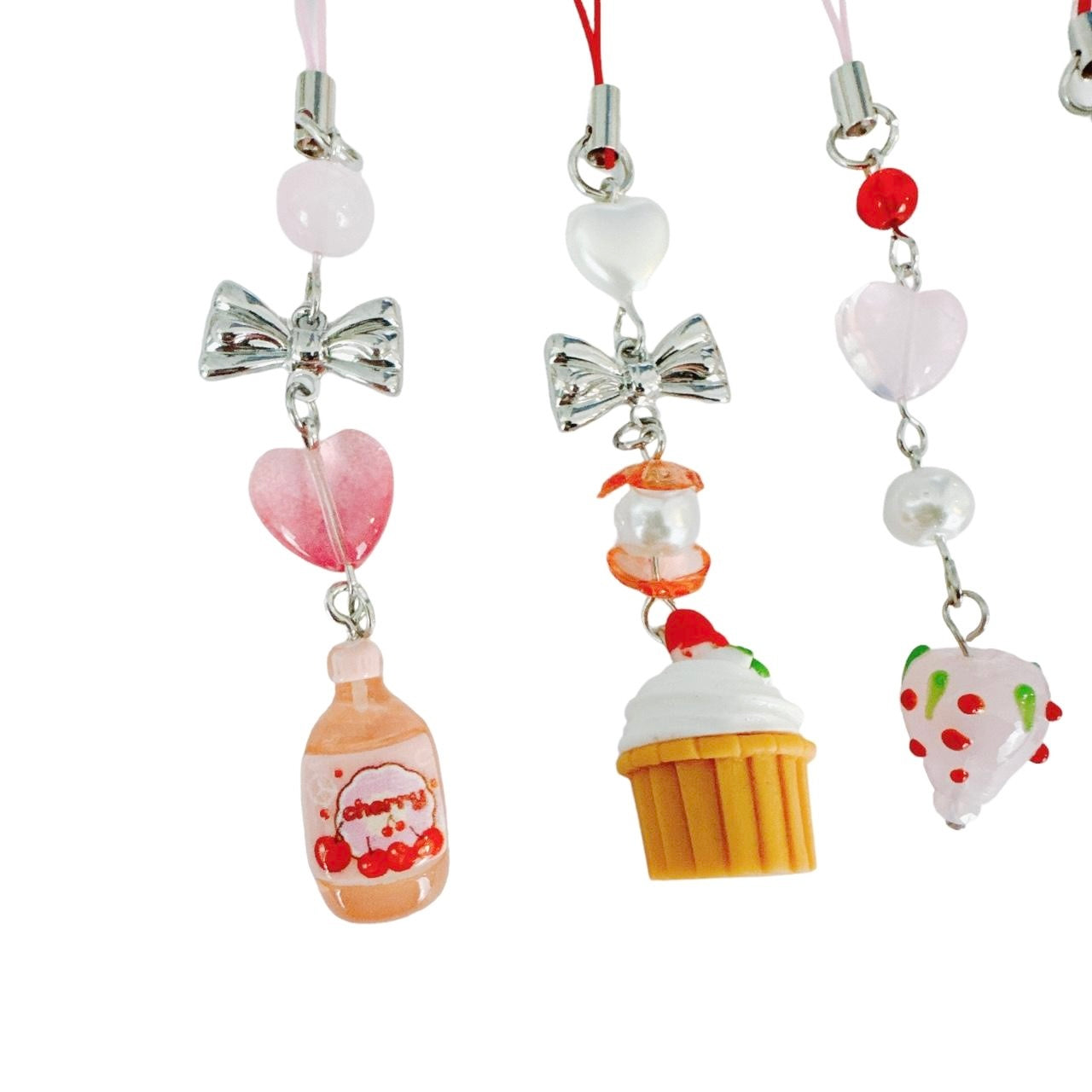 Cherry Soda Phone Charm