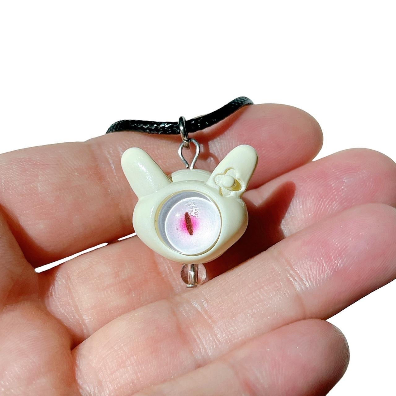 Eyeball Bunny Necklace