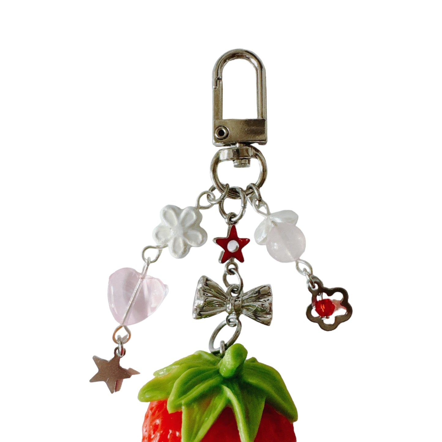 Strawberry Keychain - star