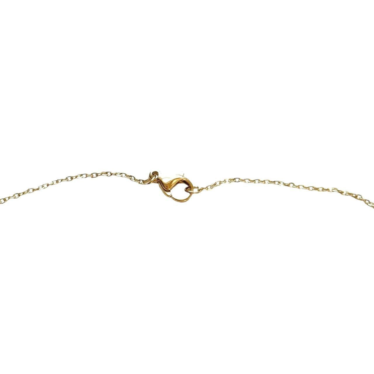 Gold Dainty Bow Necklace