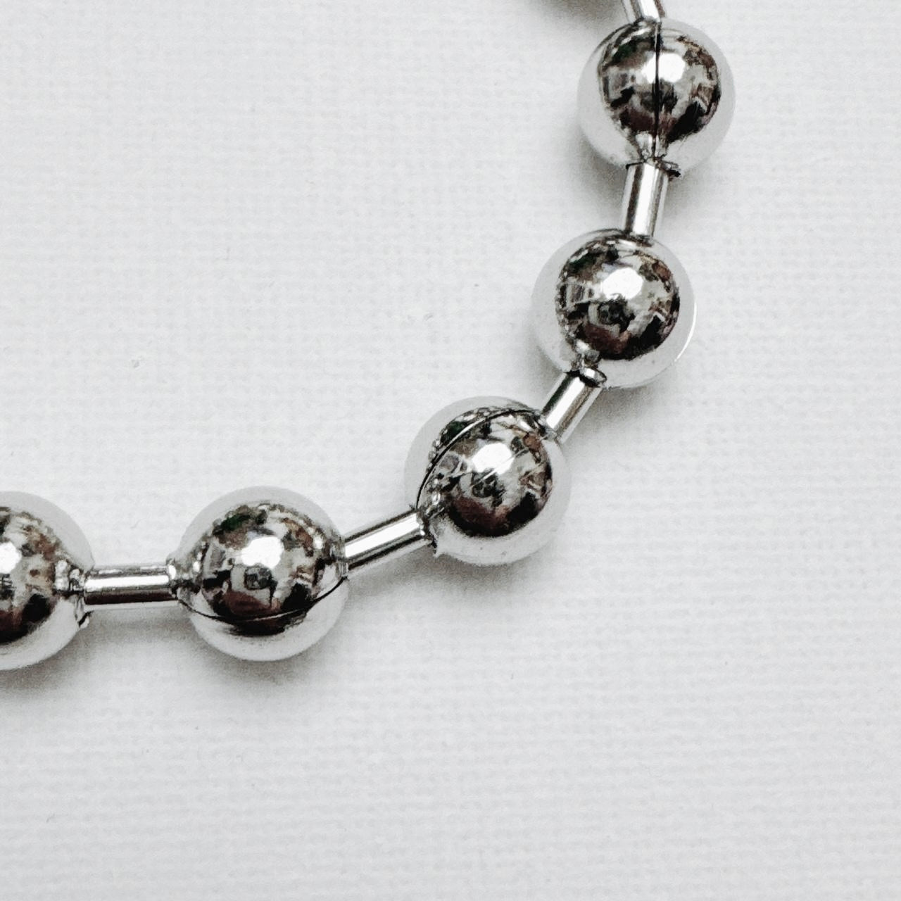 Silver Ball Chain Bracelet