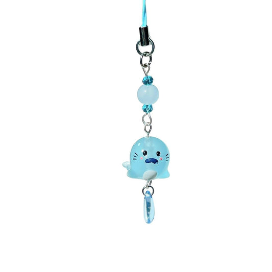 Blue Sea Lion Phone Charm