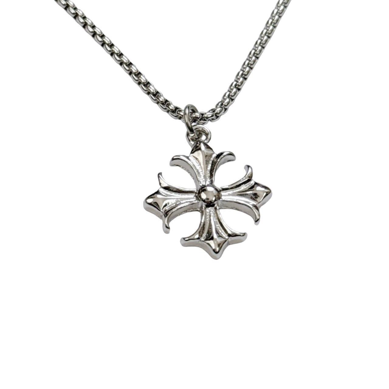 Grunge Cross Necklace