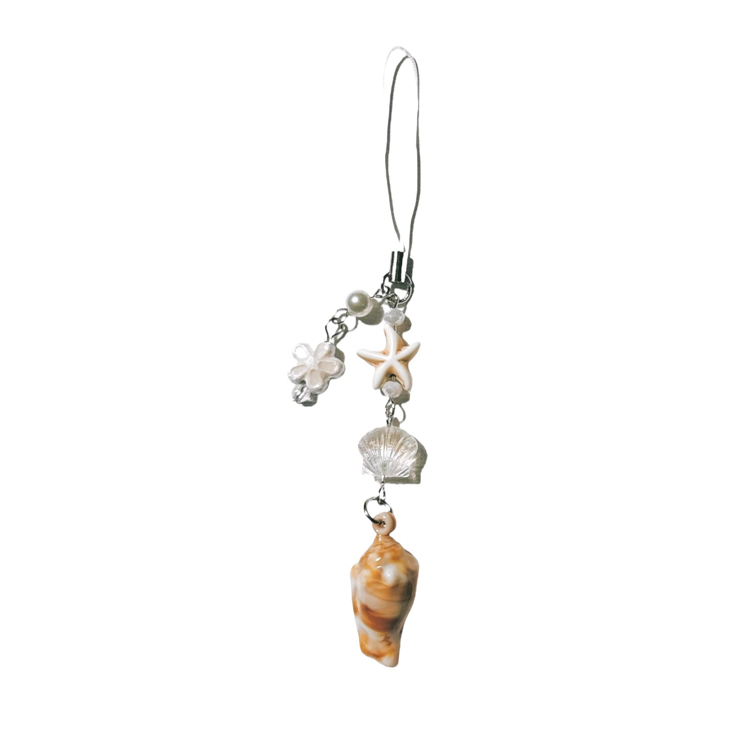 Seashell Phone Charm