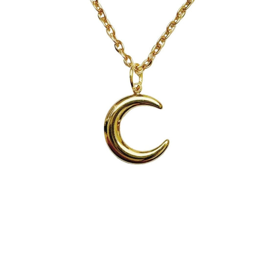 Gold Moon Necklace