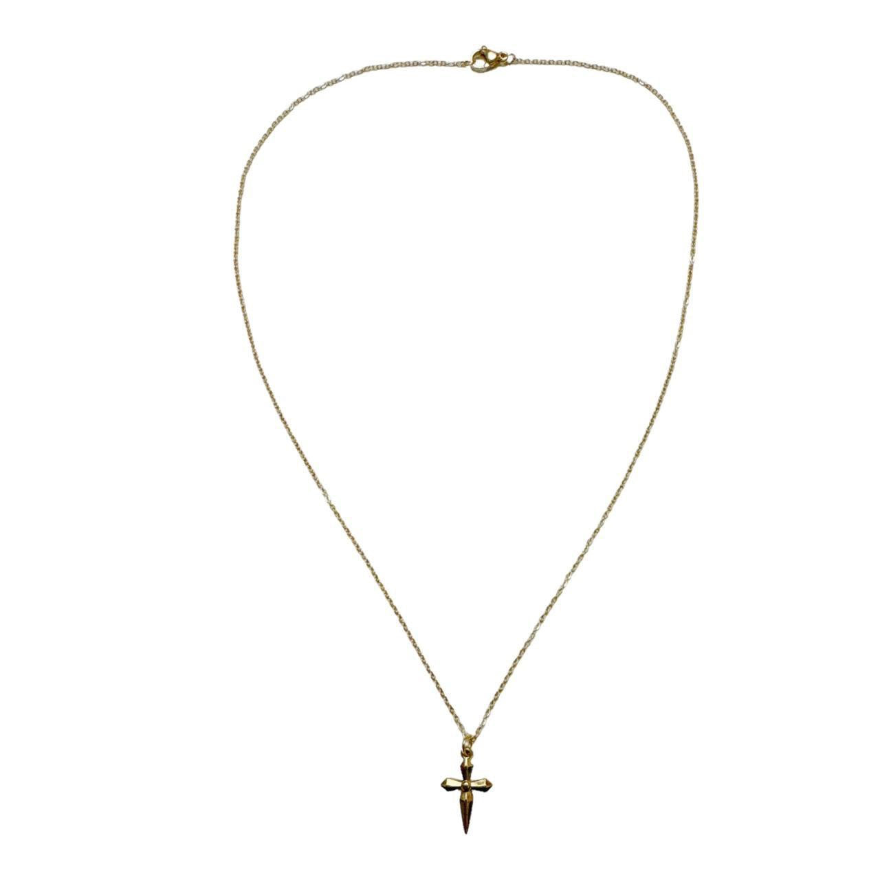 Gold Cross Necklace