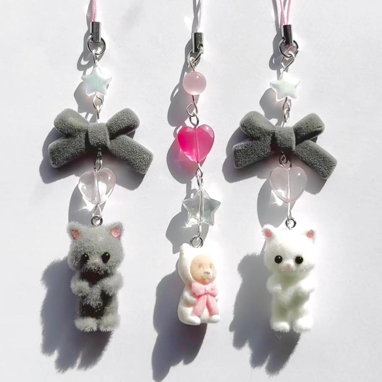 Flocky Bear Phone Charm