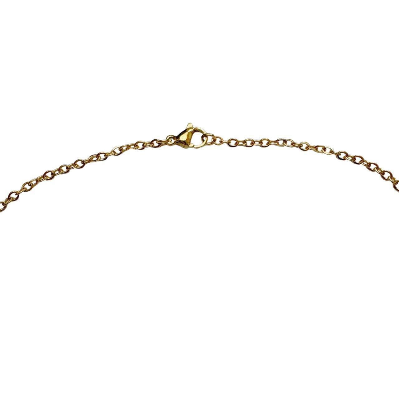 Gold Dainty Planet Necklace