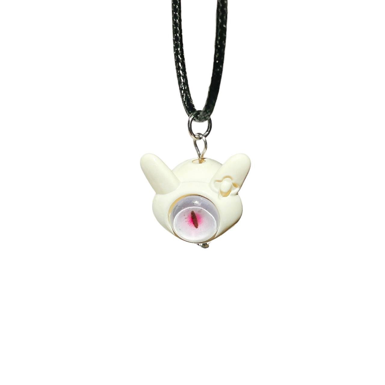 Eyeball Bunny Necklace