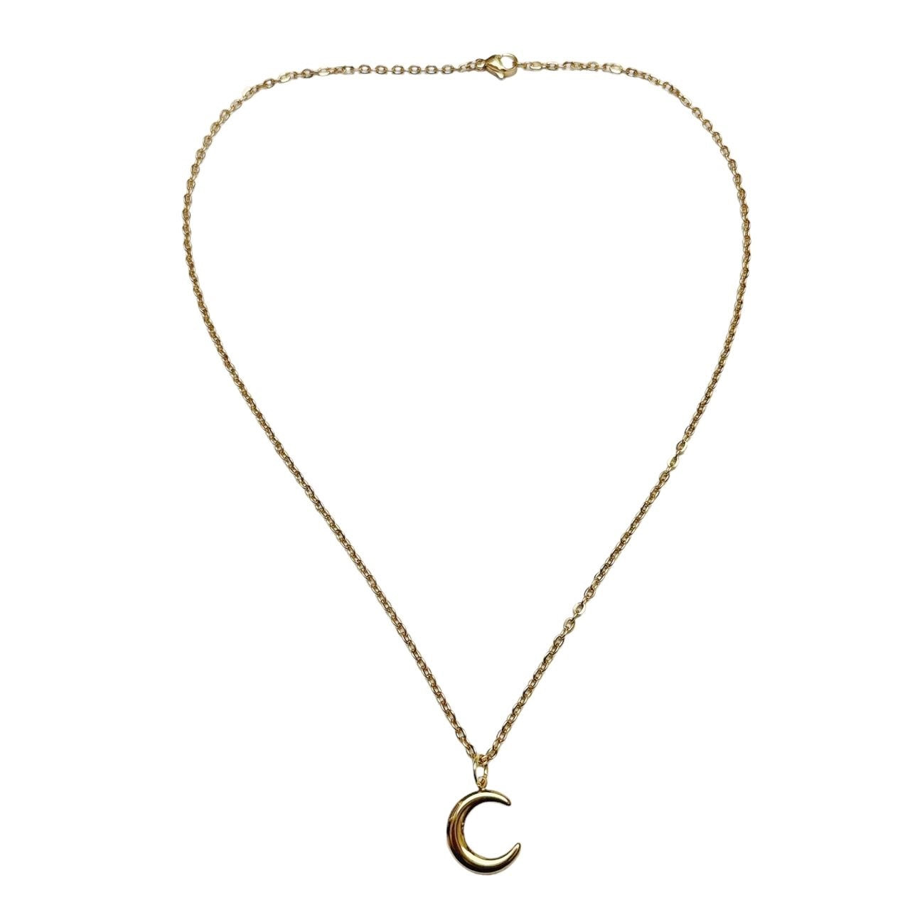 Gold Moon Necklace