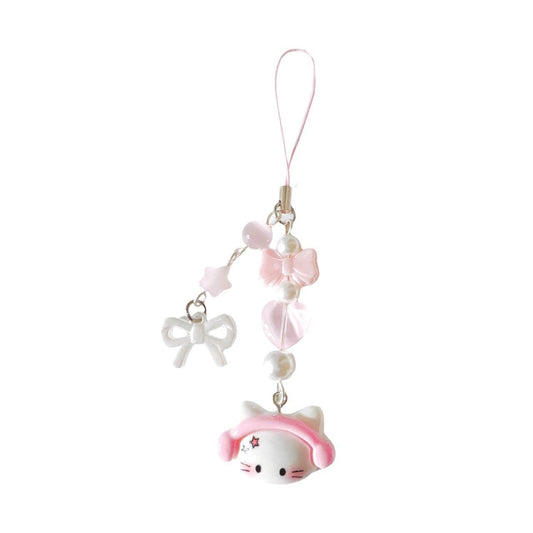 Headphone Kitty Charm - pink