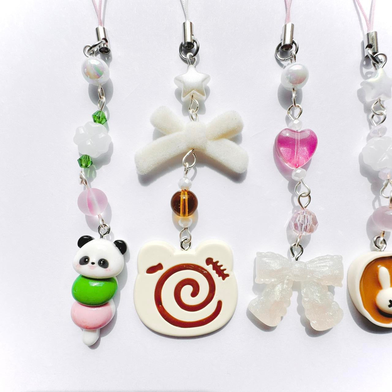 Panda Dango Phone Charm