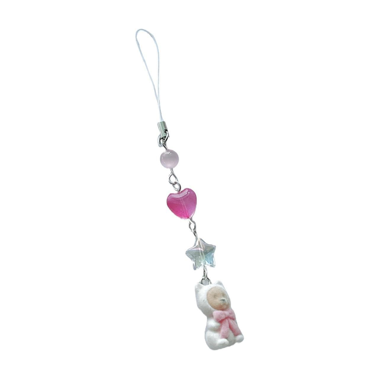 Flocky Bear Phone Charm