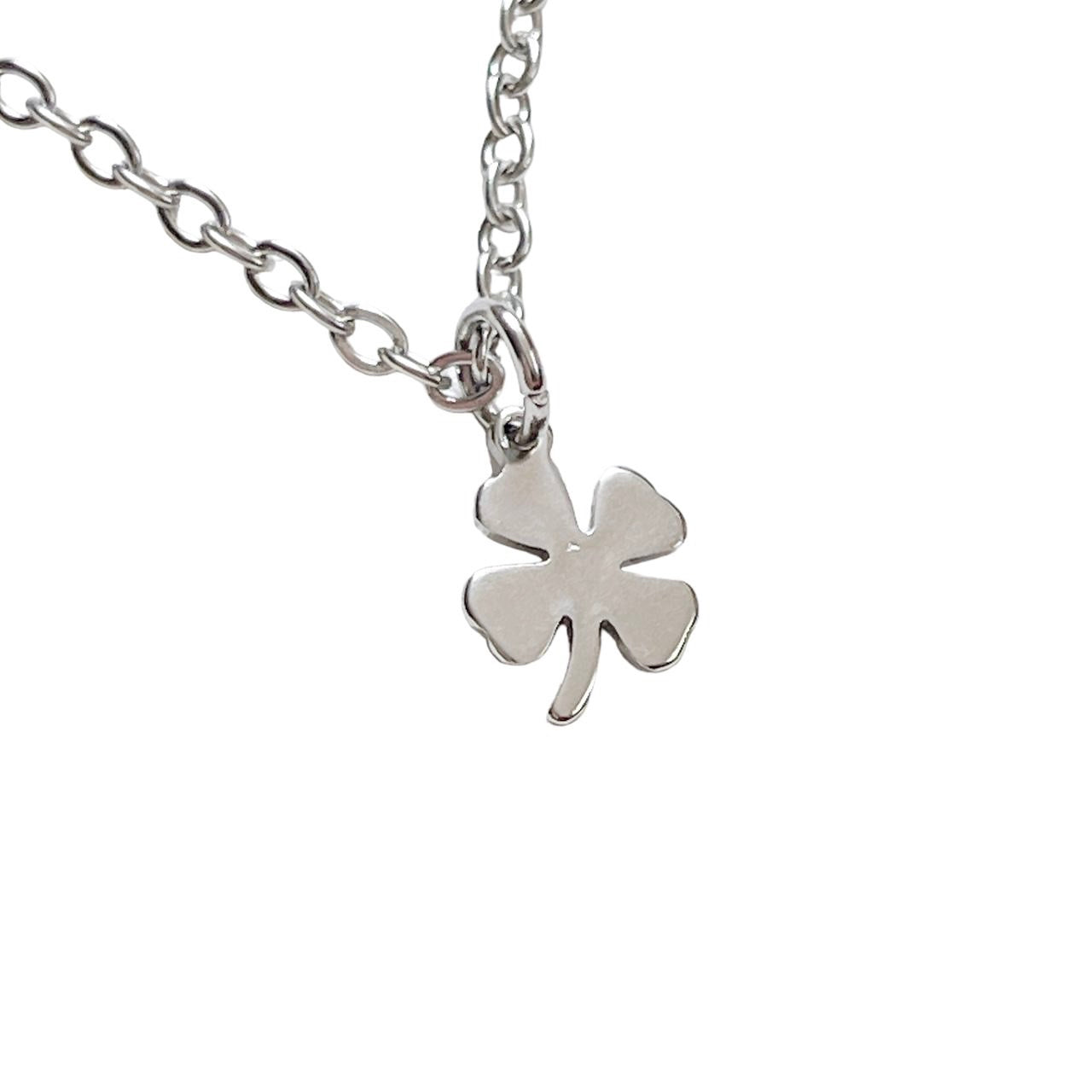 Silver Clover Necklace