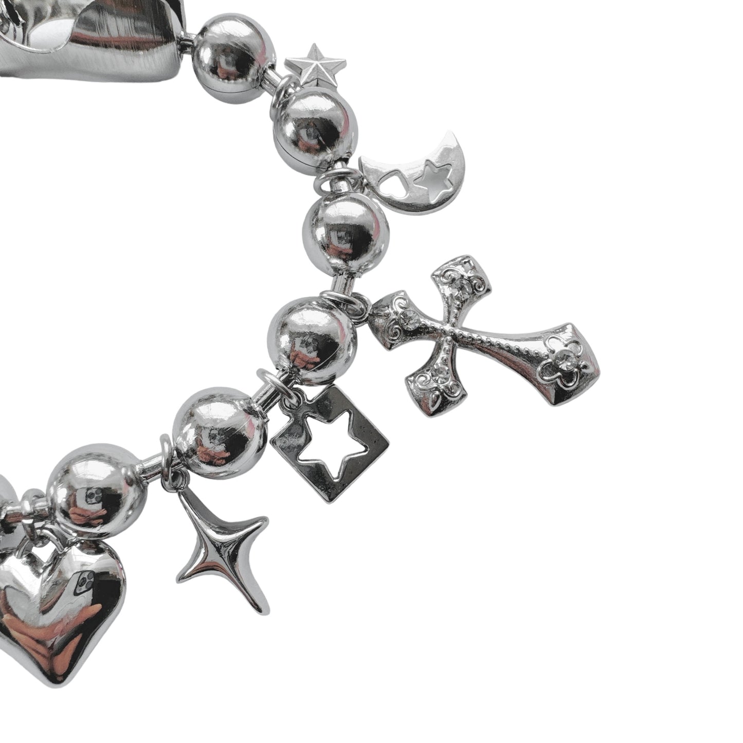 Ball Chain Charm Bracelet