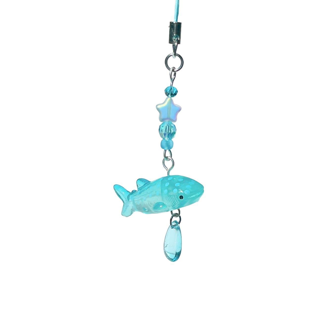 Blue Whale Shark Phone Charm