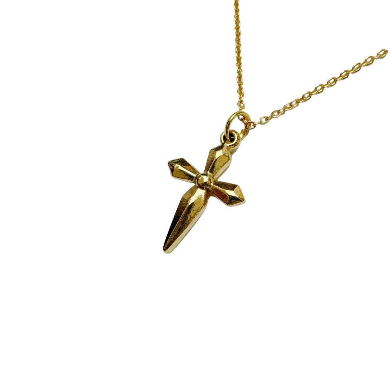 Gold Cross Necklace