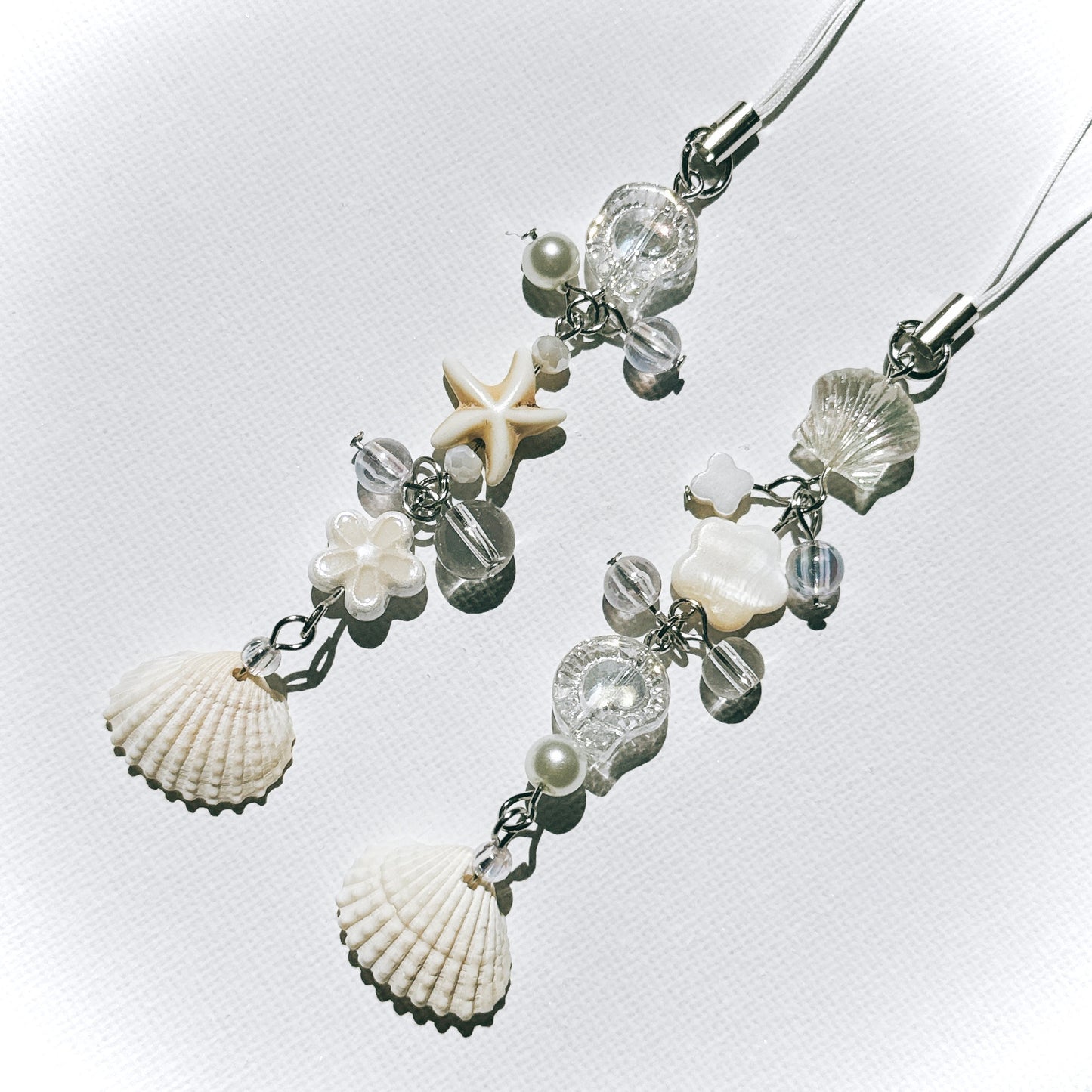 Seashell Phone Charms