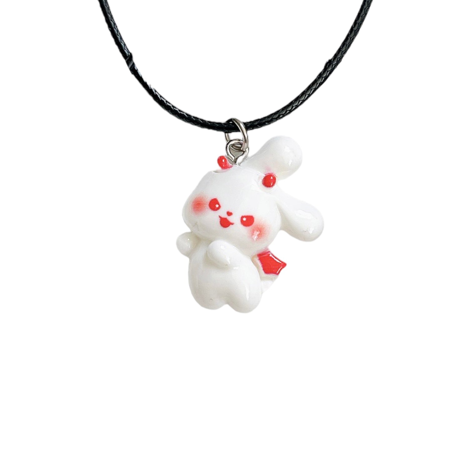 Devil Bunny Cord Necklace