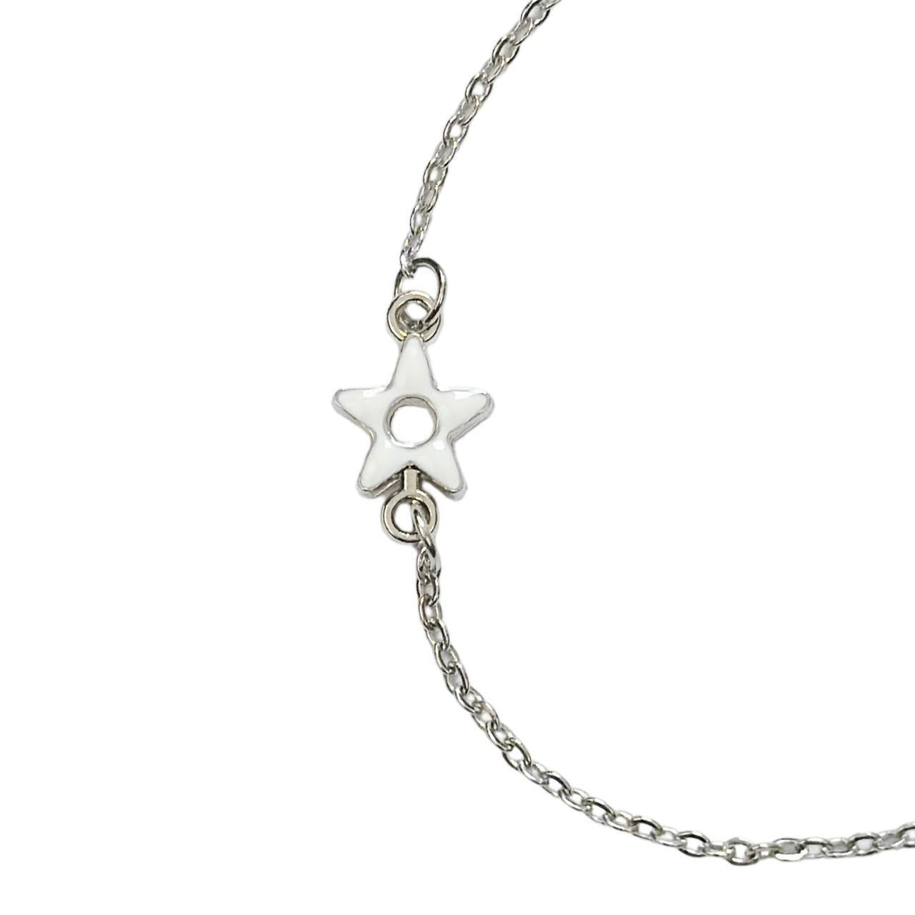 White Star Silver Bracelet