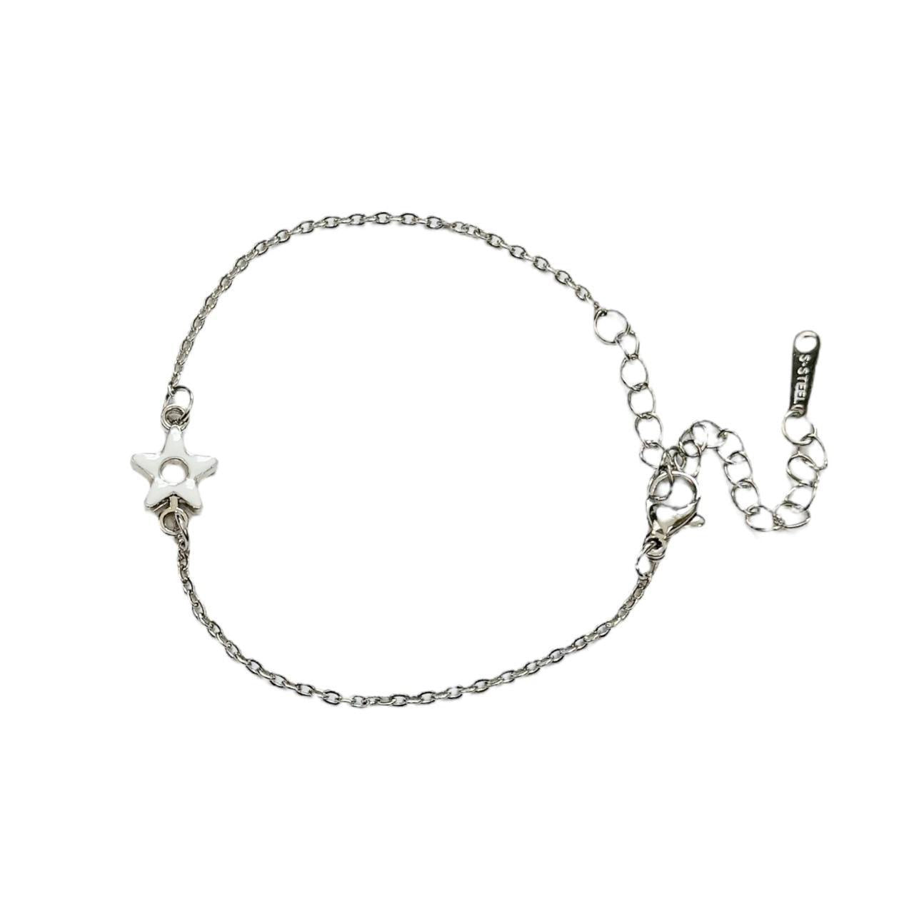 White Star Silver Bracelet