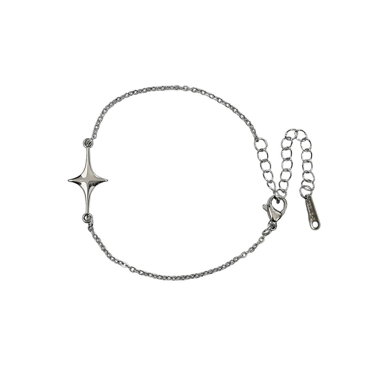 Silver Sparkle Star Bracelet