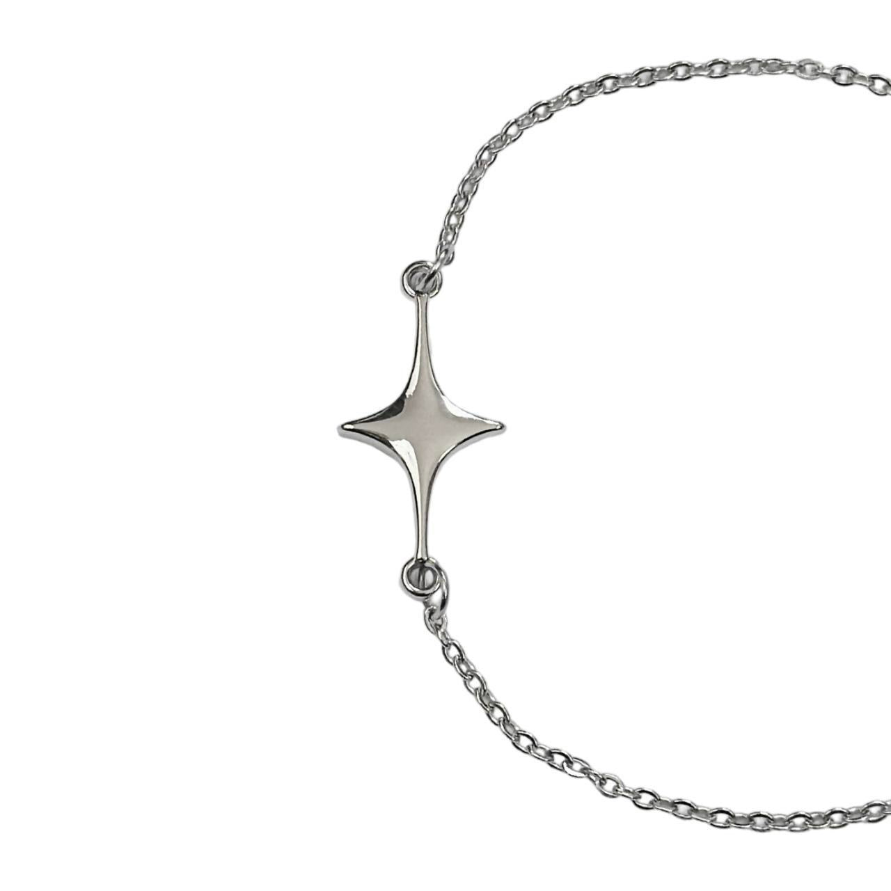 Silver Sparkle Star Bracelet