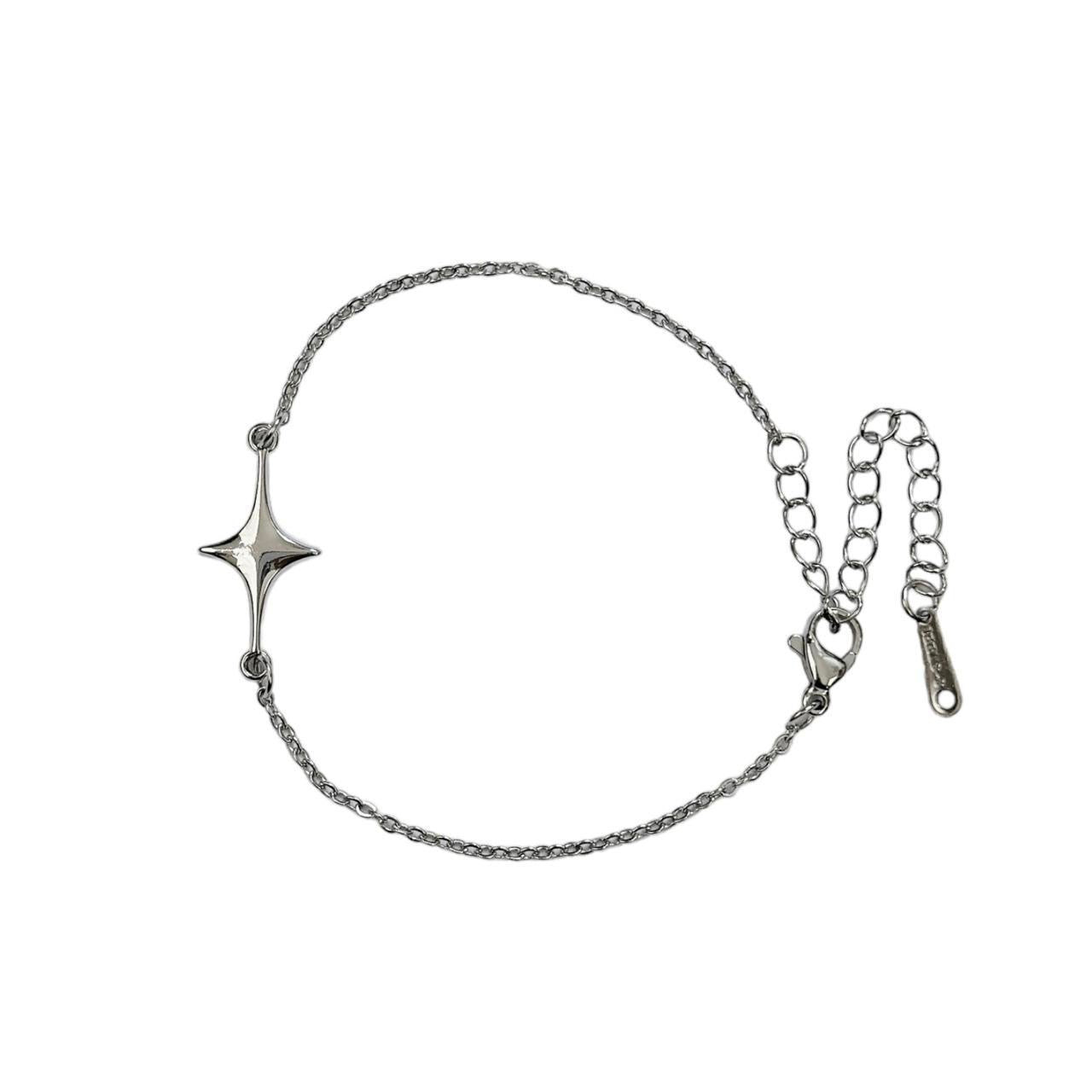 Silver Sparkle Star Bracelet