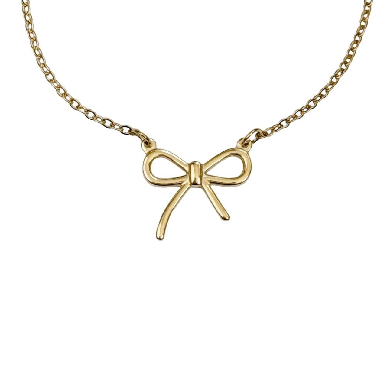 Gold Bow Bracelet ౨ৎ