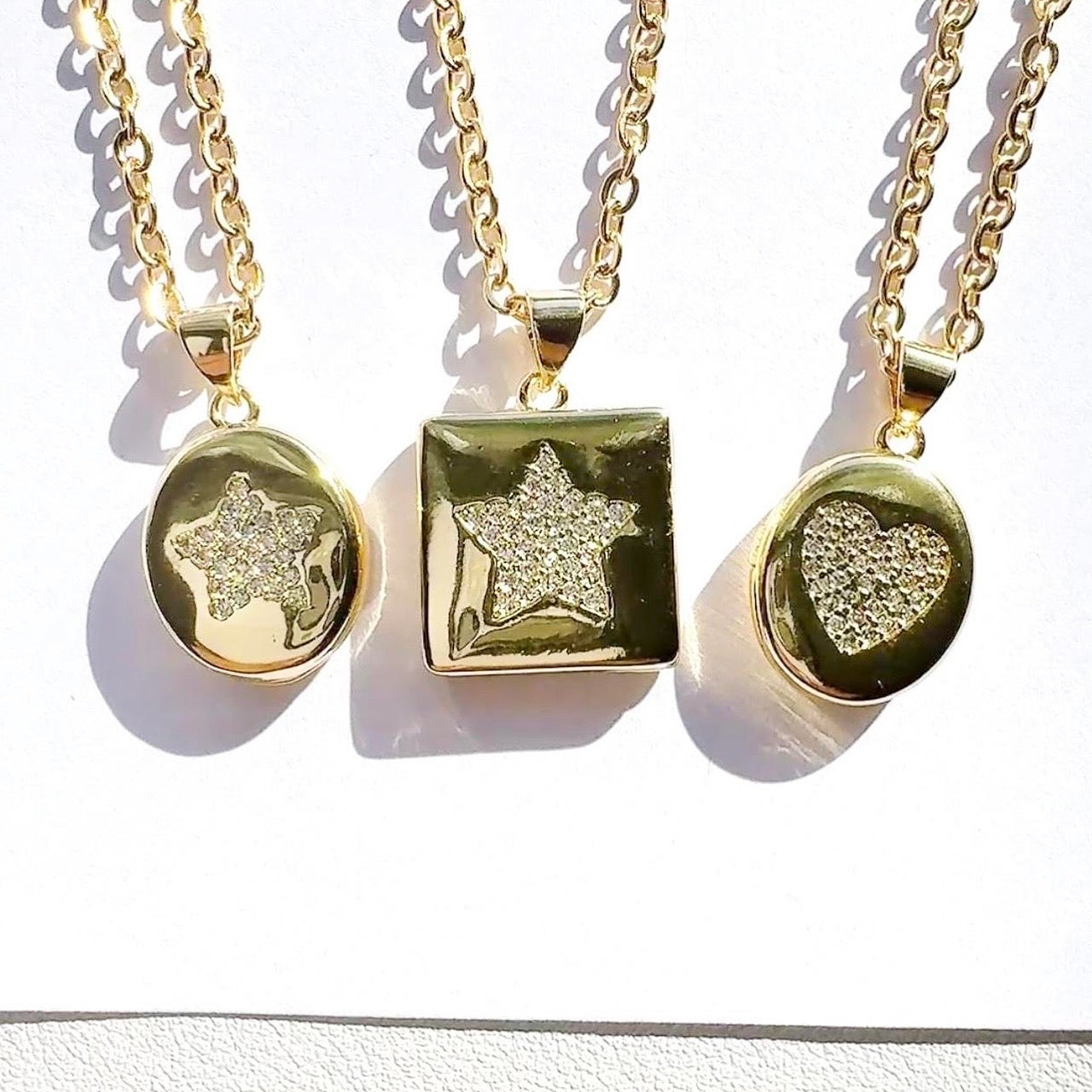 Gold Locket Necklaces