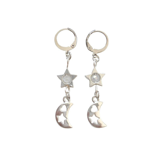 Star & Moon Earrings