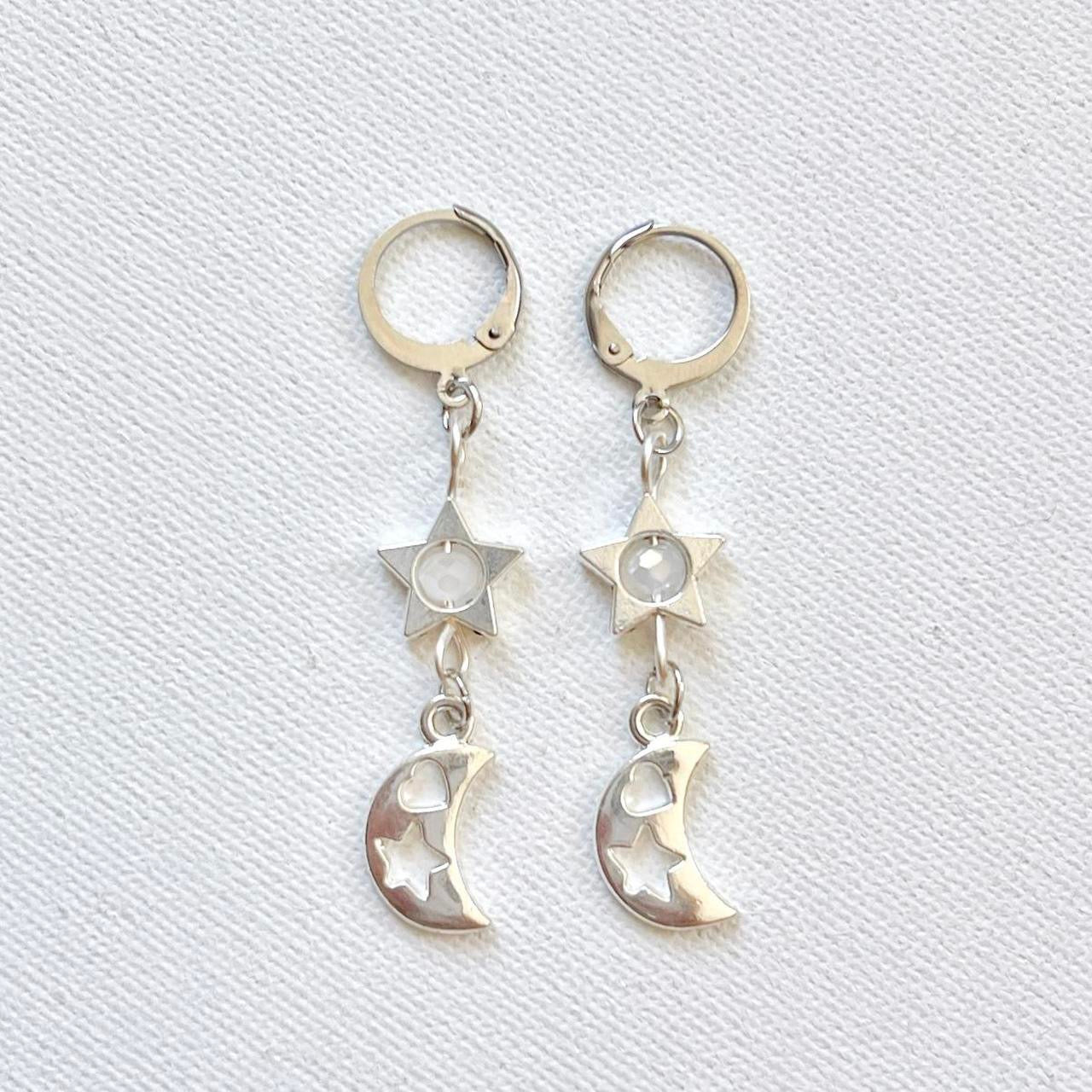 Star & Moon Earrings