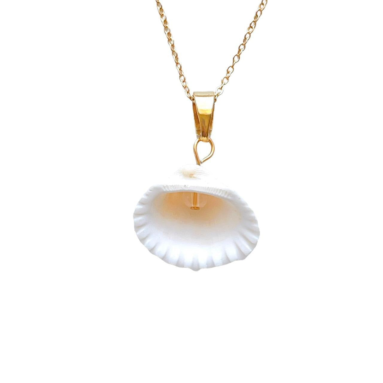 Gold Shell Necklace