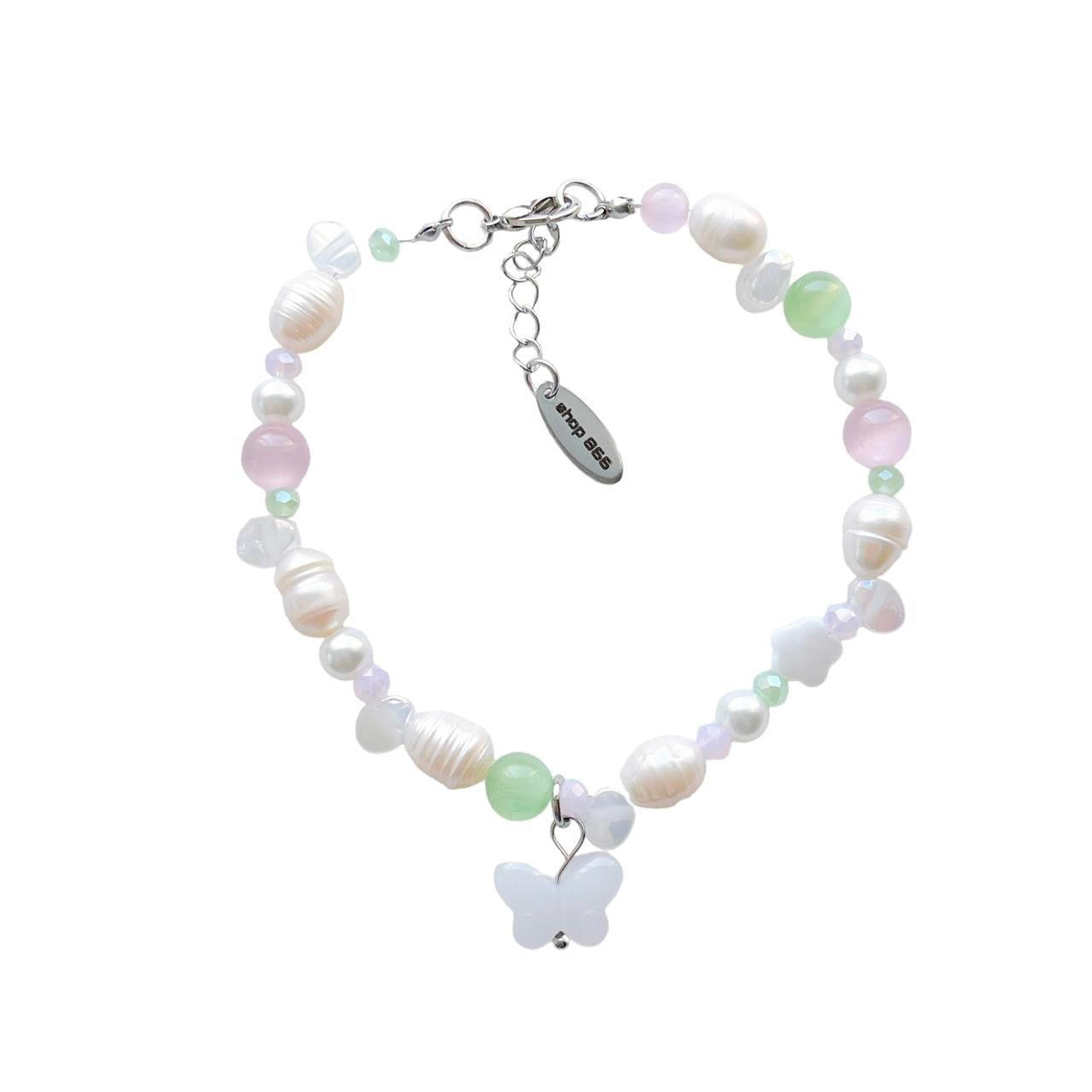 Pearl Butterfly Bracelet