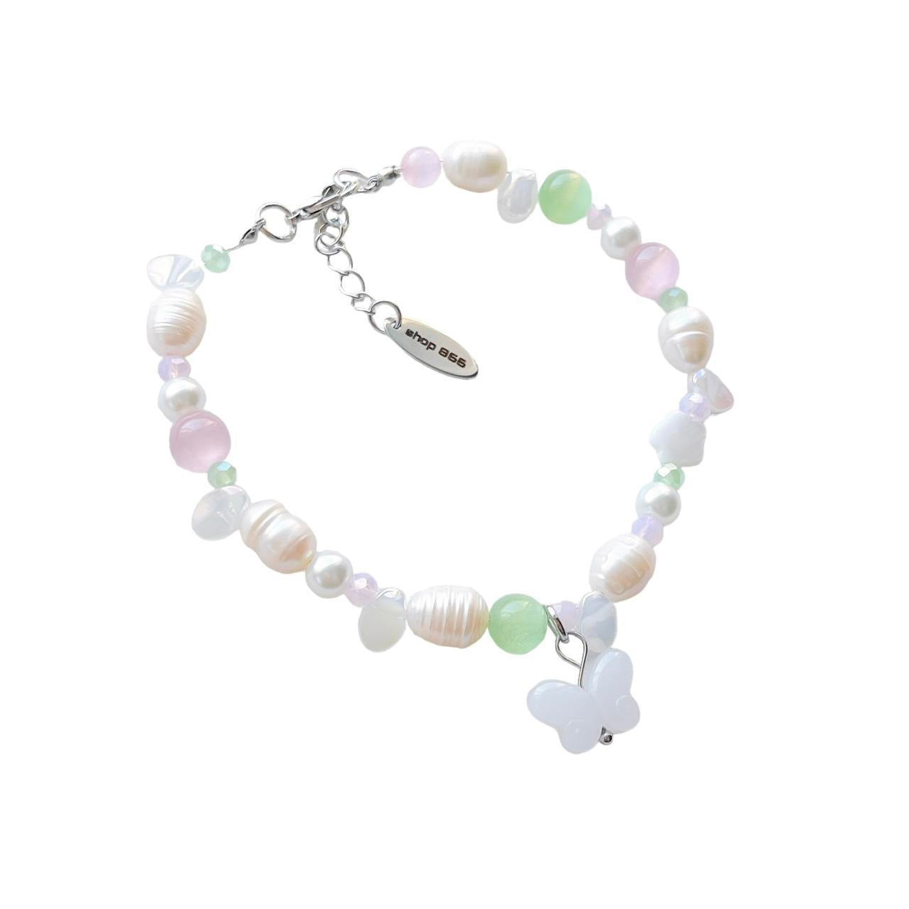 Pearl Butterfly Bracelet