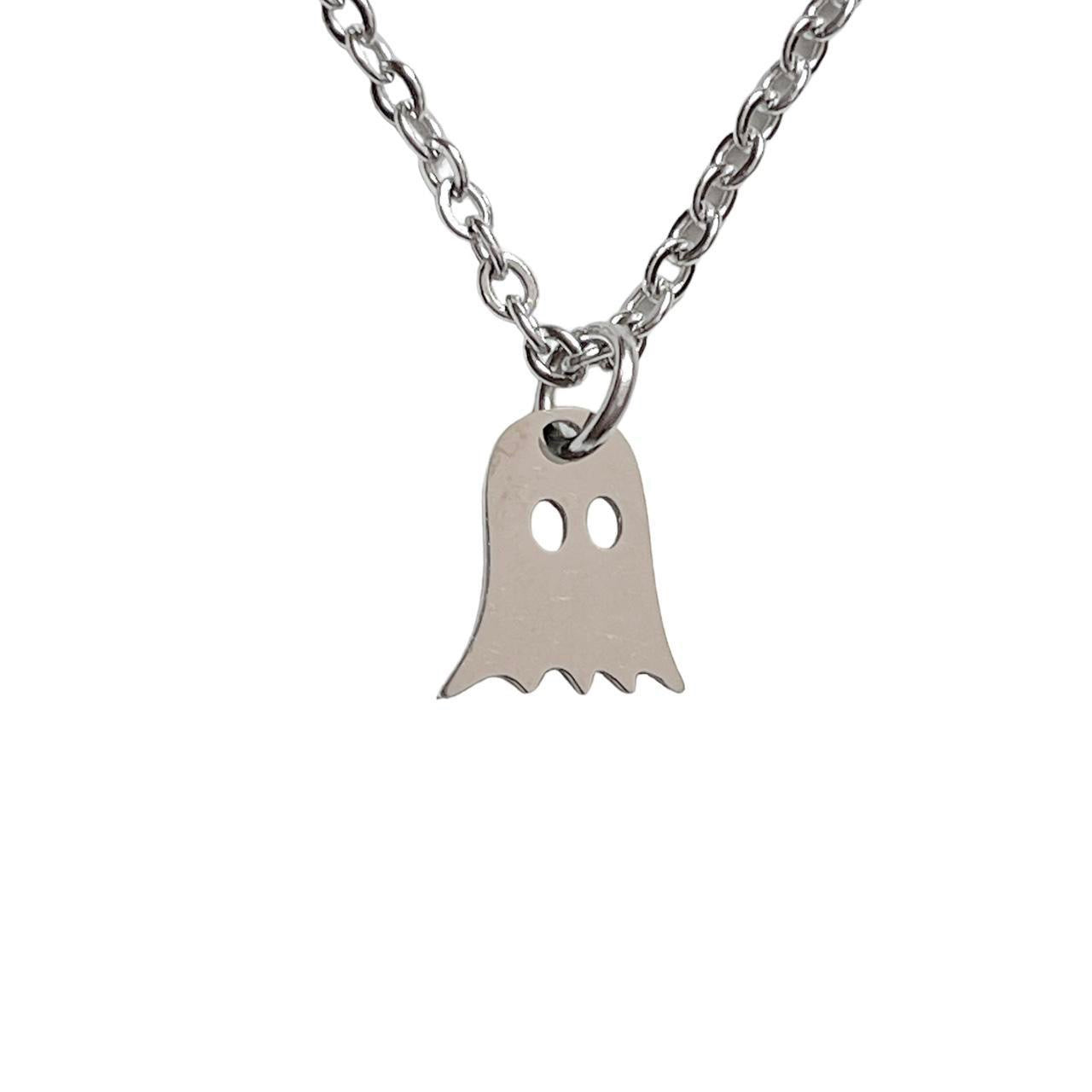 Silver Ghost Necklace