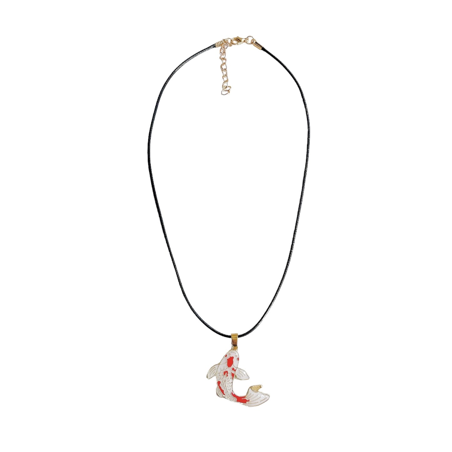 Red Koi Fish Necklace