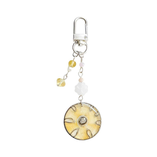 Lemon Slice Keychain