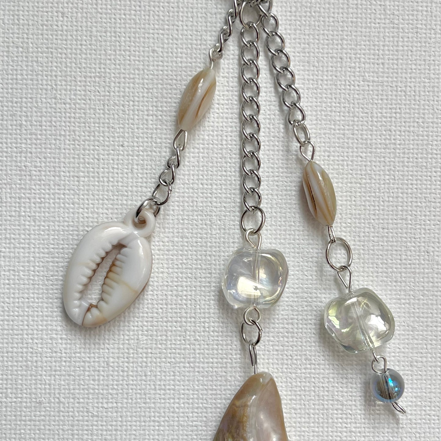 Collecting Shells Keychain