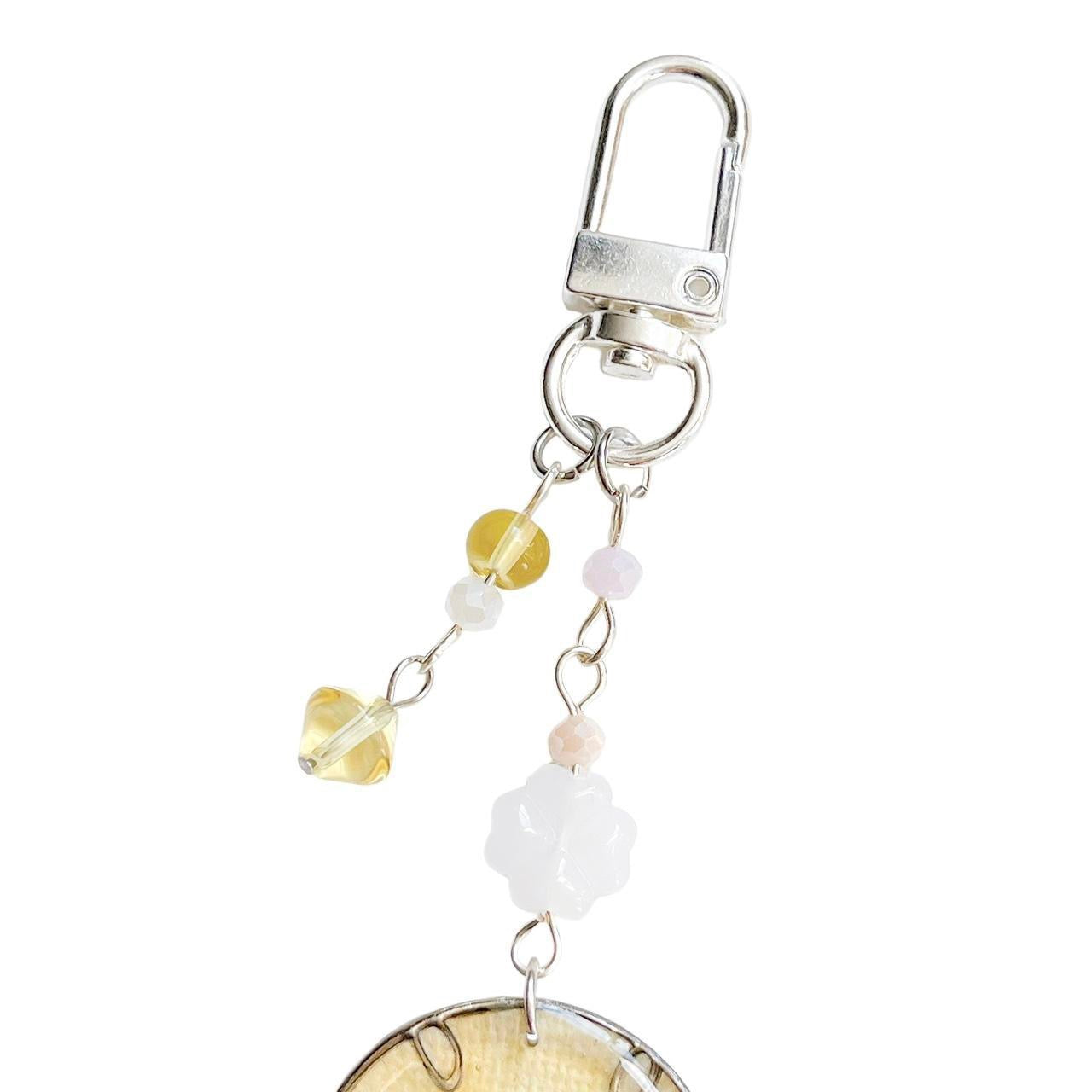 Lemon Slice Keychain