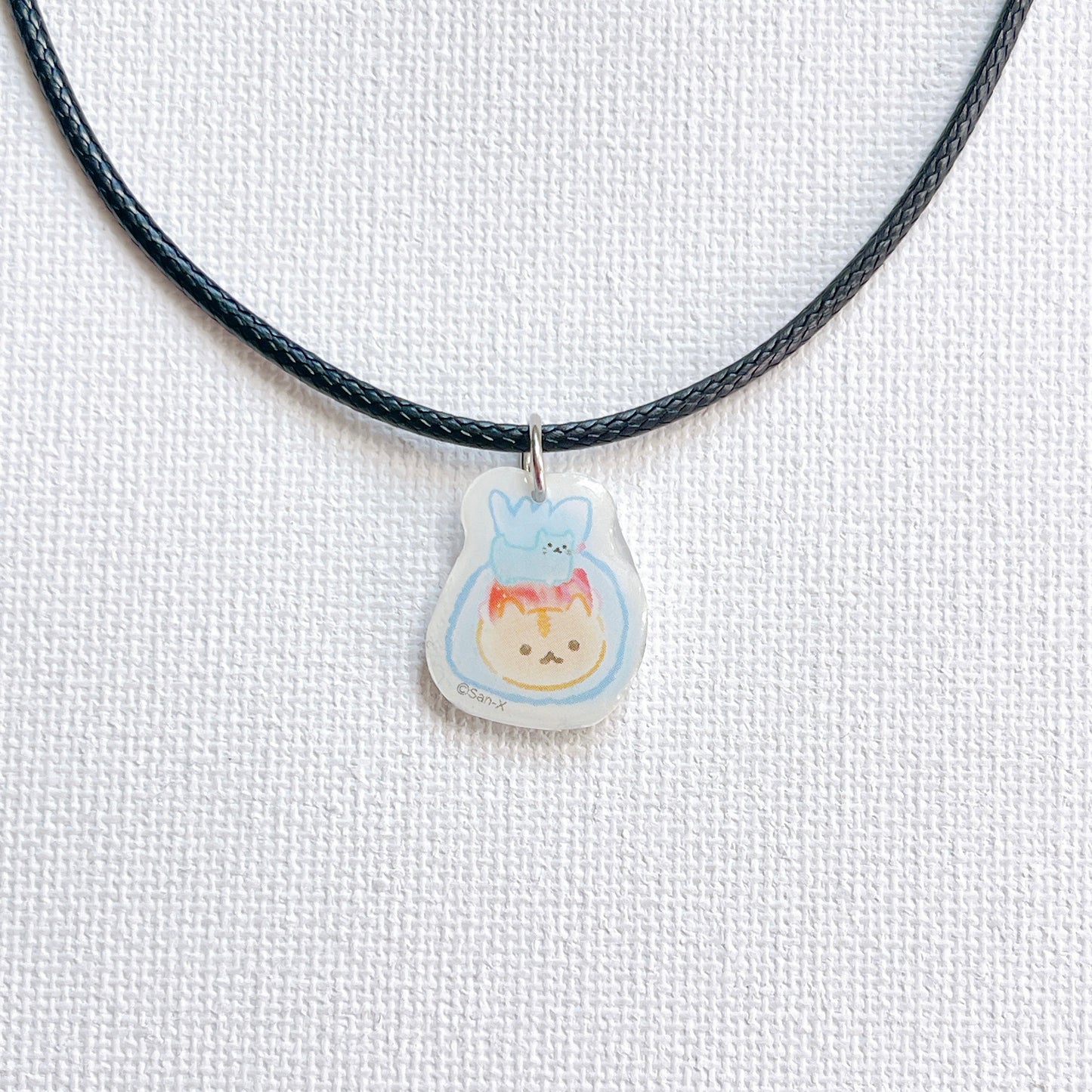 Cat in a Bag Corded Necklace