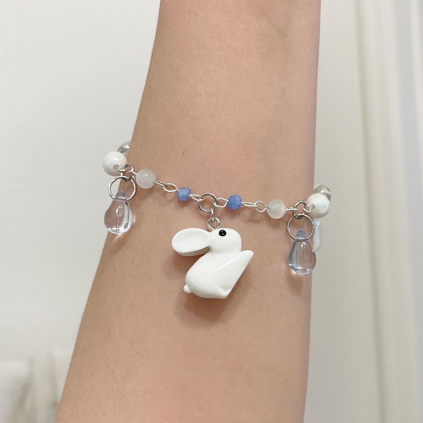 Blue Bunny Bracelet