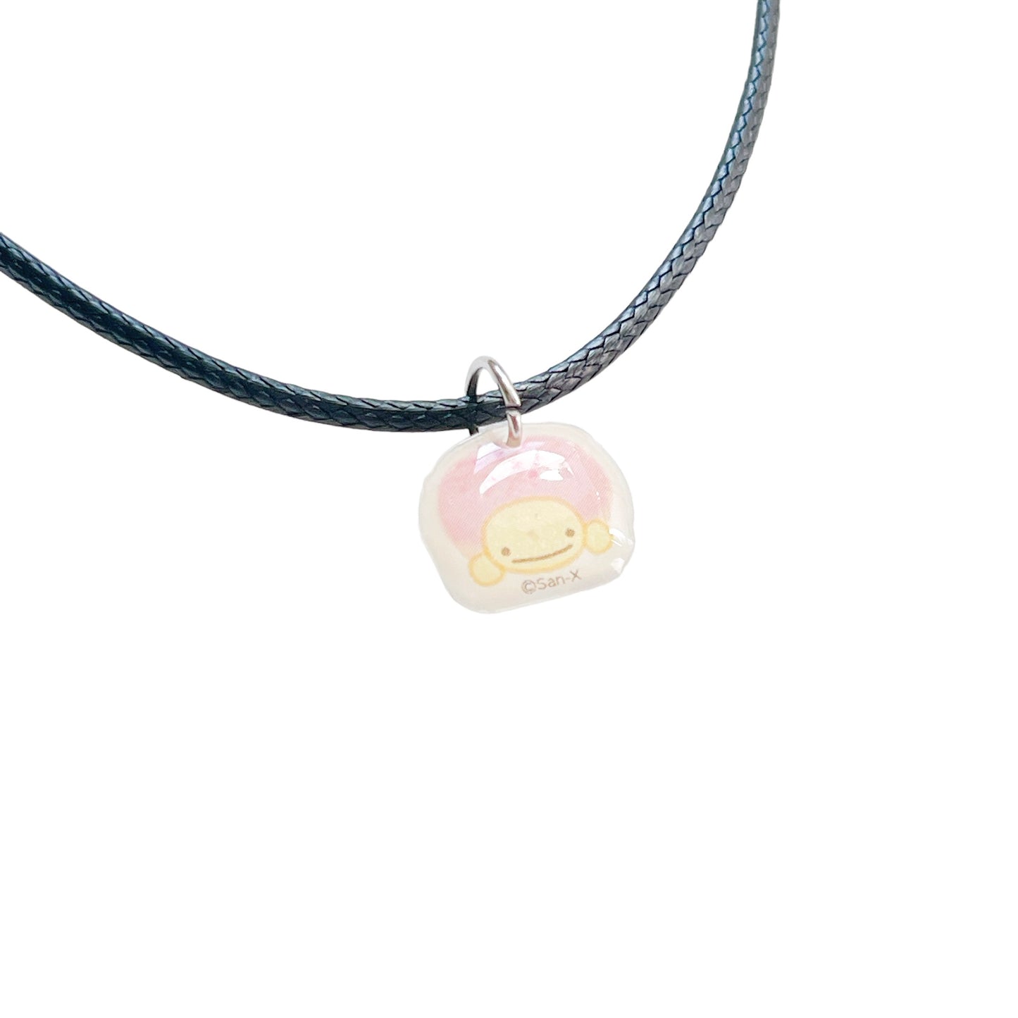 Pink Turtle Corded Necklace